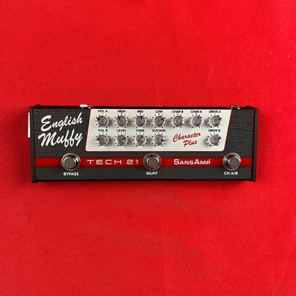 [USED] Tech 21 SansAmp Character Plus Series English Muffy Overdrive Fuzz