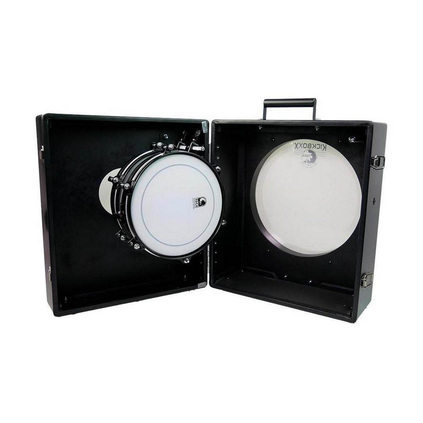 Toca Kickboxx Suitcase Travel Drum Set, Black (Gear Hero Exclusive)