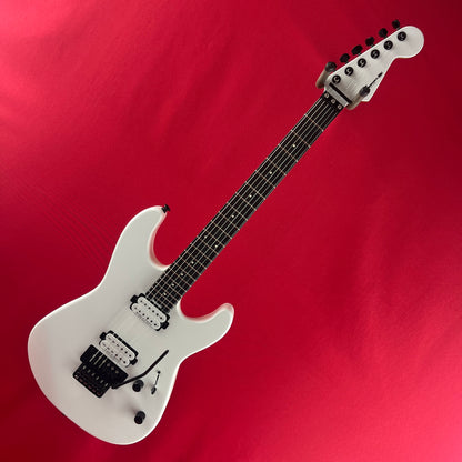 [USED] Charvel SD1 HH FR Pro-Mod Plus San Dimas® Style 1 Electric Guitar w/Floyd Rose & Ebony Fingerboard, Snow White (See Description)