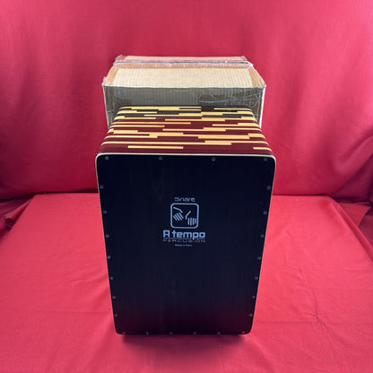 [USED] A Tempo Percussion CJ-JASP-01 Jaspé Dos Tonos Cajon w/Fine Tuning System and Gig Bag