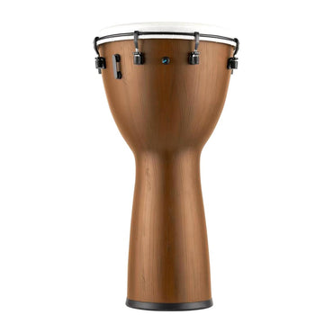 Meinl Percussion PADJ12-BW Alpine Series 12" Synthetic Djembe w/Pickup, Synthetic Head, Barnwood