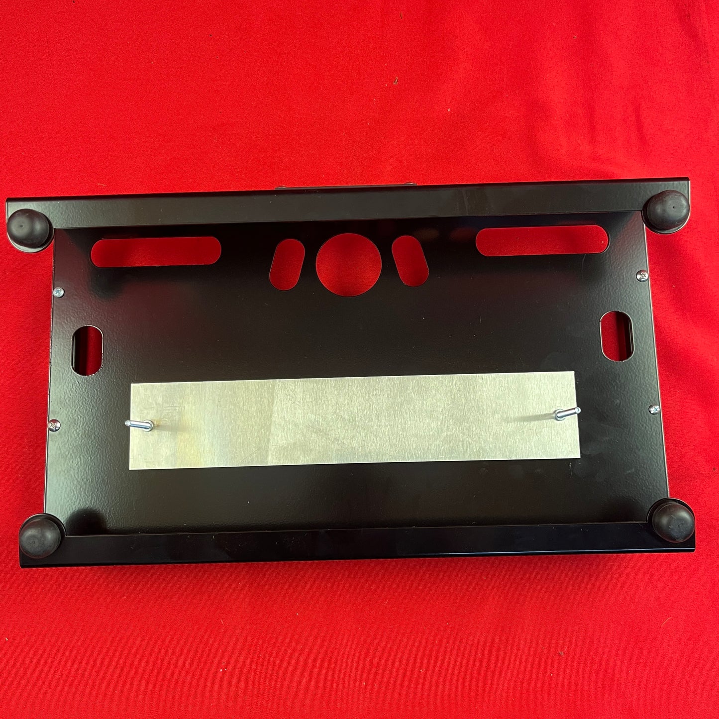 GO Pedalboards 1T18ATA 1-Tier 18-inch Aluminum Pedalboard w/ATA Flight Case, Black