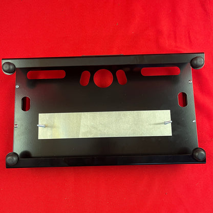 GO Pedalboards 1T18ATA 1-Tier 18-inch Aluminum Pedalboard w/ATA Flight Case, Black