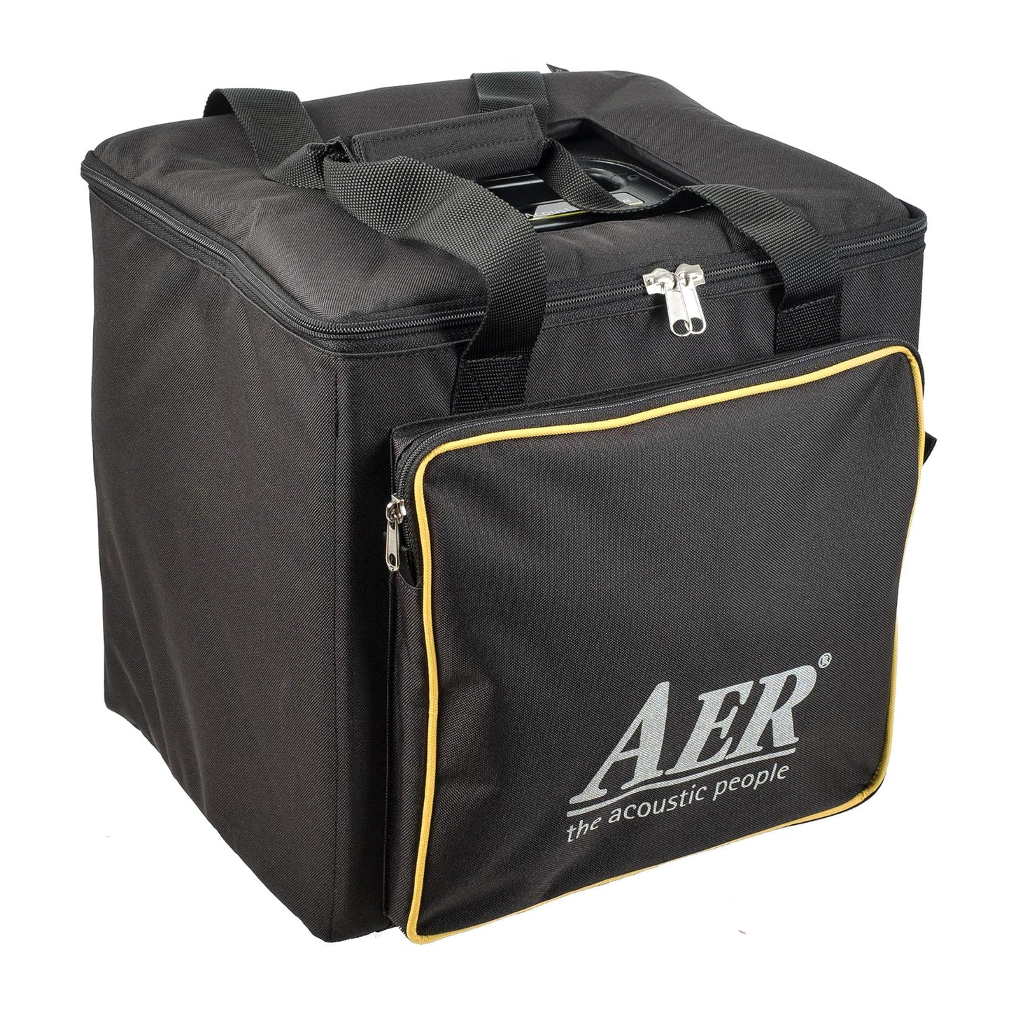 AER Compact 80 Pro 80W 1x8" 4-Channel Acoustic Guitar Combo Amplifier w/Gig Bag