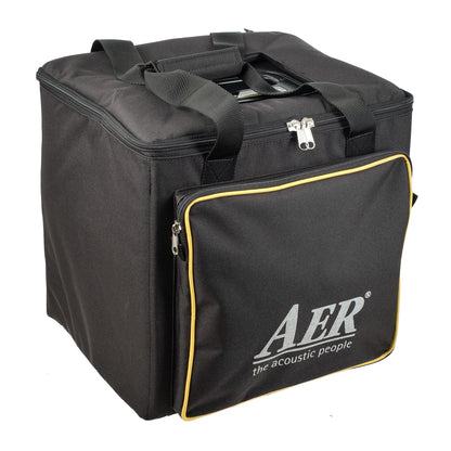 AER Compact 80 Pro 80W 1x8" 4-Channel Acoustic Guitar Combo Amplifier w/Gig Bag