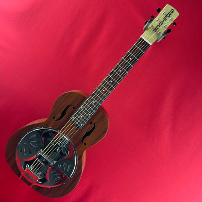 [USED] Gretsch G9210 Boxcar Square-neck, Resonator Guitar, Natural Mahogany (See Description)