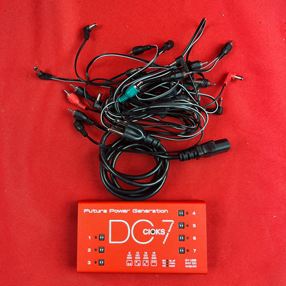 [USED] CIOKS DC7 Pedal Power Supply, Red (Gear Hero Exclusive)