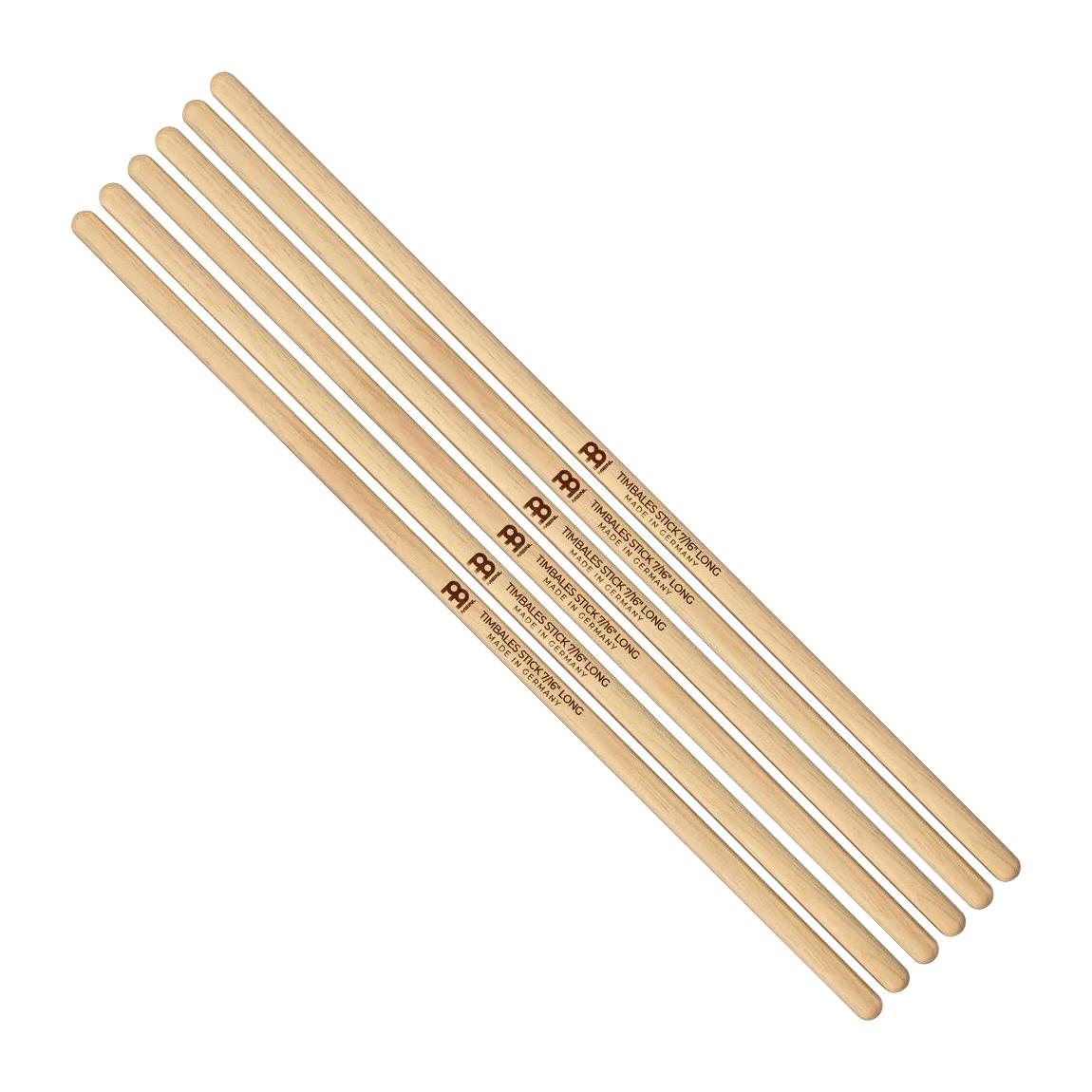 Meinl Percussion SB128-3 Timbale Sticks Long, Pack of 3 Pairs, 7/16"