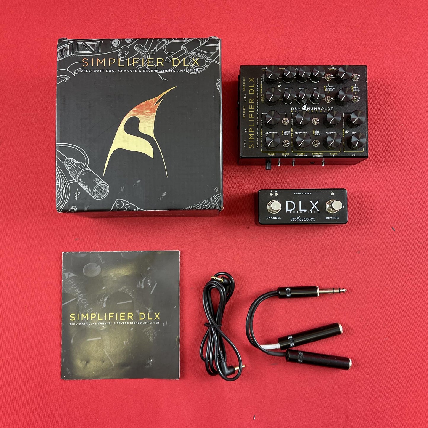 [USED] DSM & Humboldt Simplifier Deluxe Zero Watt Stereo Guitar Preamp/CabSim/DI
