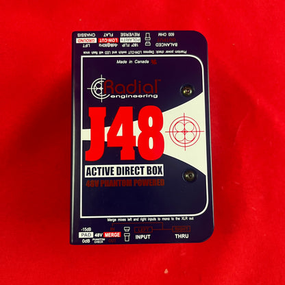 [USED] Radial J48 MK2 48V Phantom Power Active Direct Box