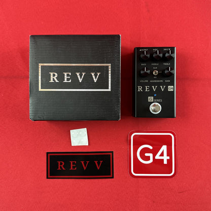 [USED] Revv Amplification G4 High Gain Distortion, Blackout Edition (Gear Hero Exclusive) (See Description)