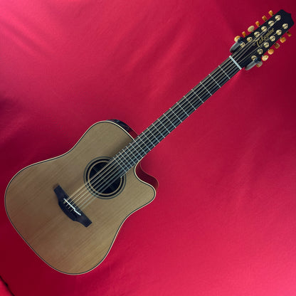[USED] Takamine P3DC-12 Pro Series 3 Dreadnought Body 12-String Acoustic Electric Guitar with Case, Natural
