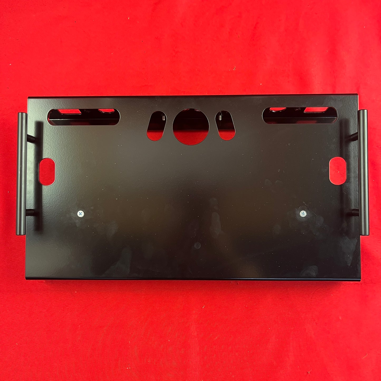 GO Pedalboards 1T18ATA 1-Tier 18-inch Aluminum Pedalboard w/ATA Flight Case, Black