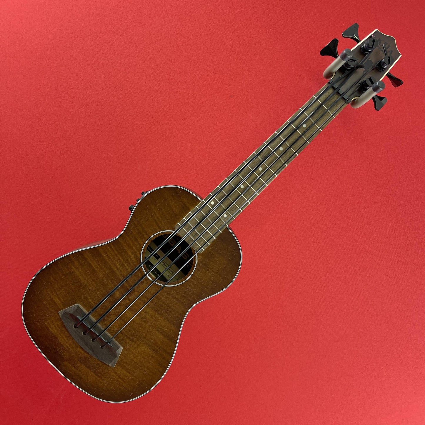 [USED] Kala UBASS-EM-FS U-Bass Exotic Mahogany, Natural Satin (See Description)