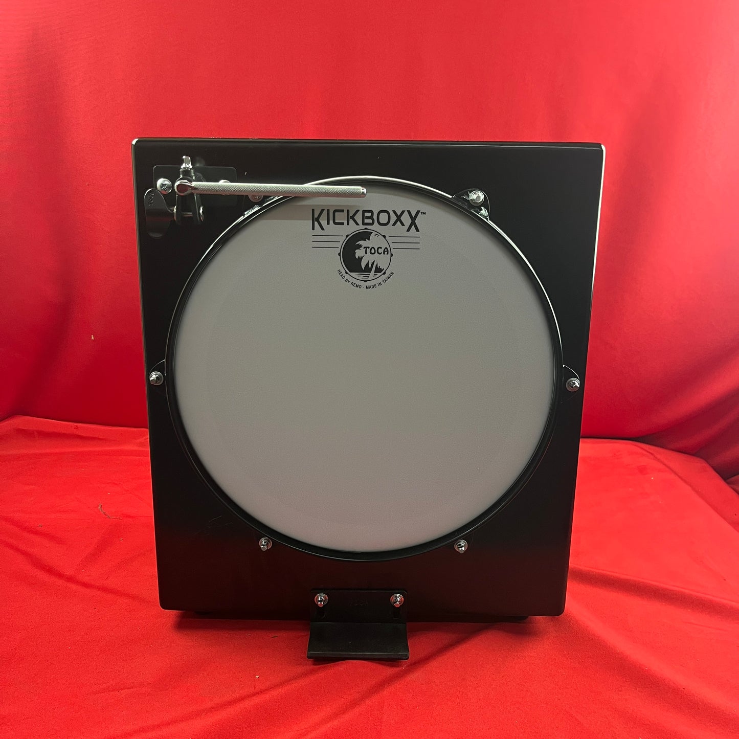 [USED] Toca Kickboxx Suitcase Travel Drum Set, Black (Gear Hero Exclusive) (See Description)
