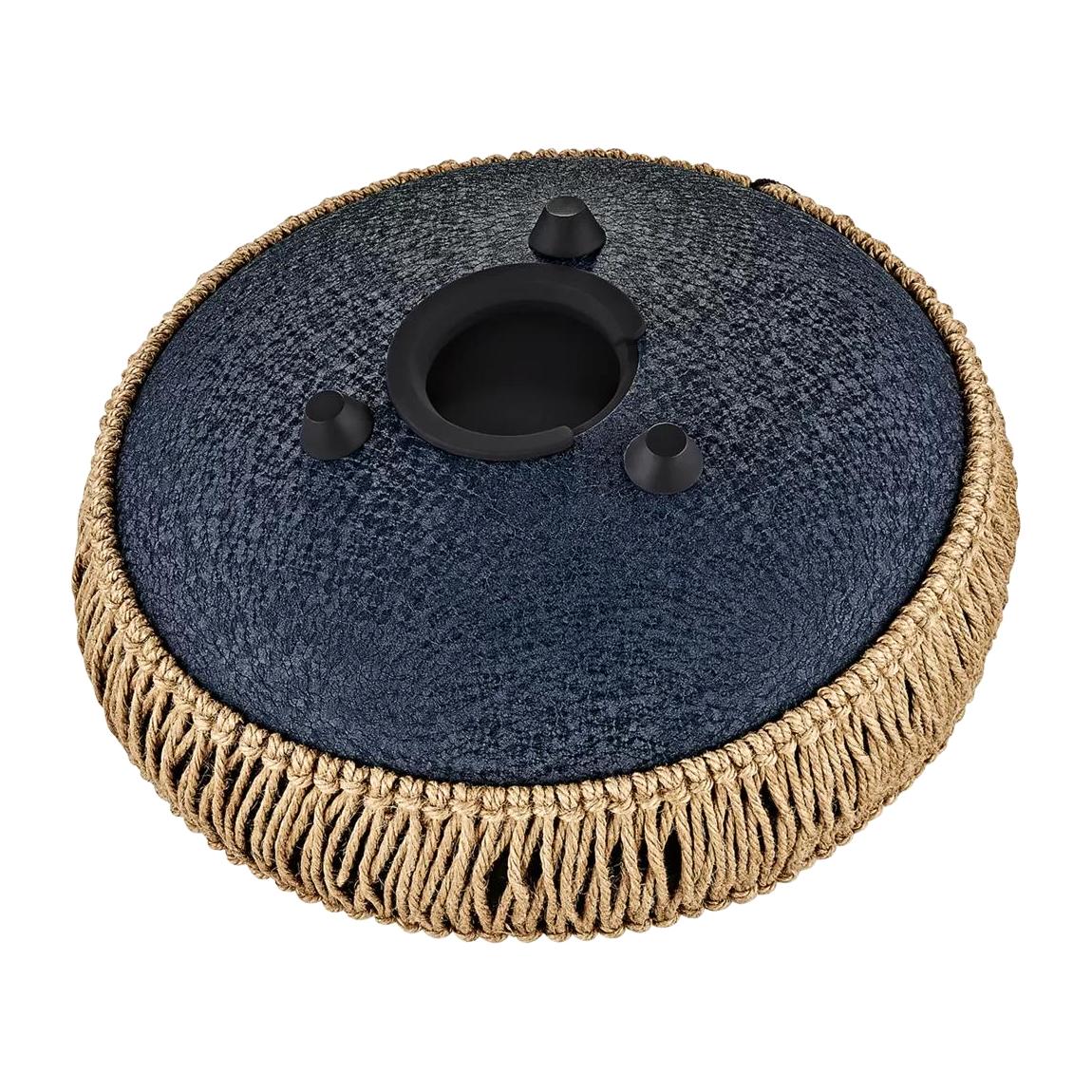 Meinl Sonic Energy MOSTD2NB 10" 8 Note Medium Octave Steel Tongue Drum, C Minor, Navy Blue