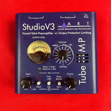 [USED] ART Tube MP Studio V3 Mic Preamp and Limiter with Presets (See Description)