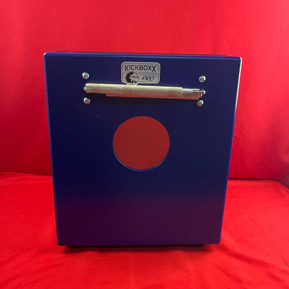 [USED] Toca Kickboxx Pro Suitcase Travel Drum Set, Blue (See Description)
