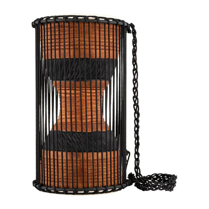 Meinl Percussion ATD-L 8x16" African Talking Drum w/Mahogany Wood Shell and Wooden Beater