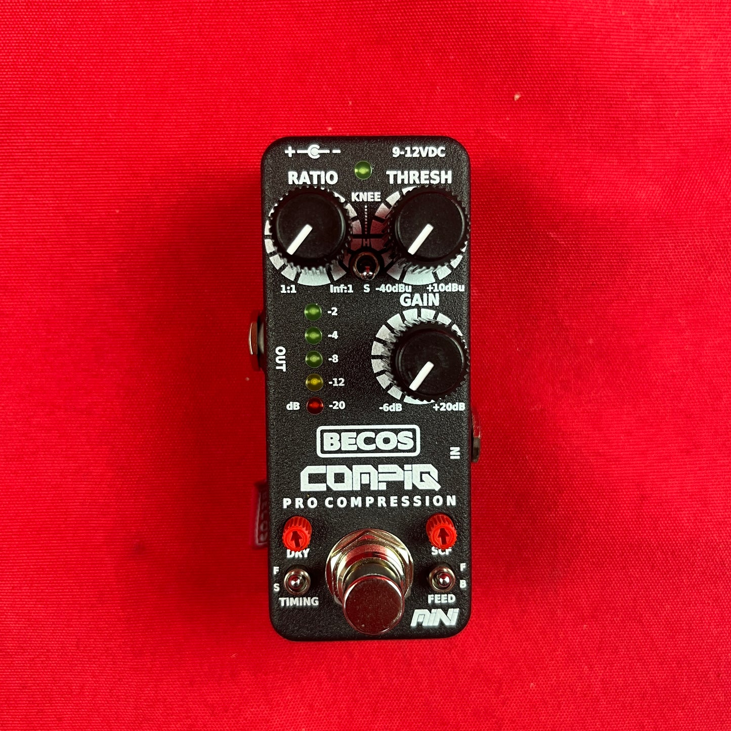 [USED] BECOS FX CompIQ MINI Pro Compressor for Guitar and Bass
