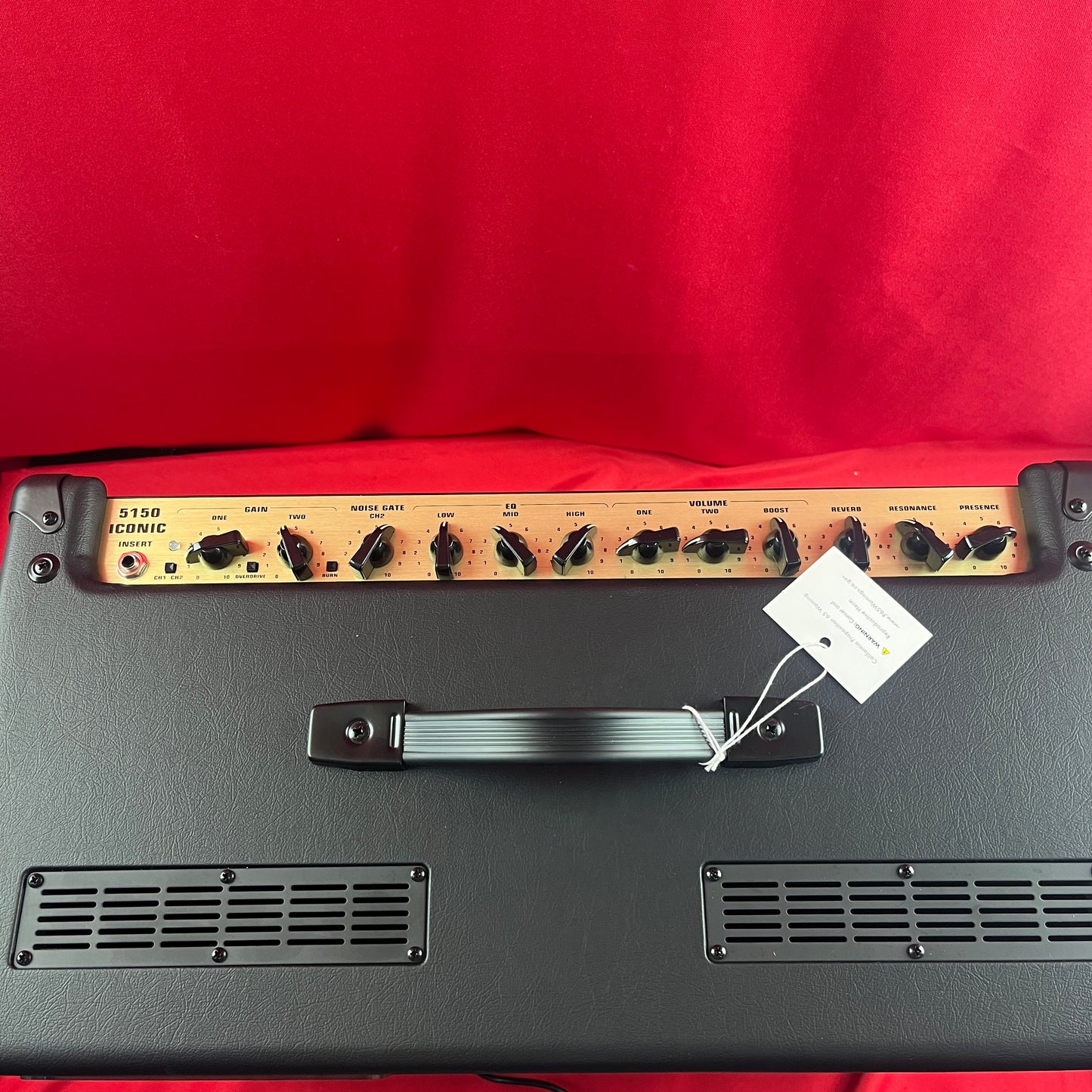 [USED] EVH 5150 Iconic Series EL34 40 Watt 1x12" Tube Combo Amplifier, Black