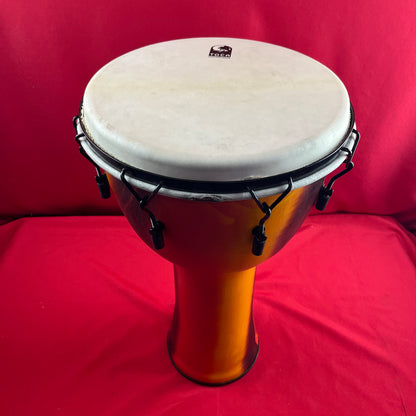 [USED] Toca SFDMX-14FB Mechanically Tuned 14-Inch Djembe w/Bag, Bali Red (See Description)