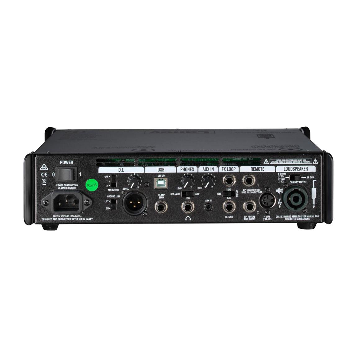 [USED] Laney IRT-SLS 300 Watt Guitar Amplifier Tube Head w/USB Interface (See Description)