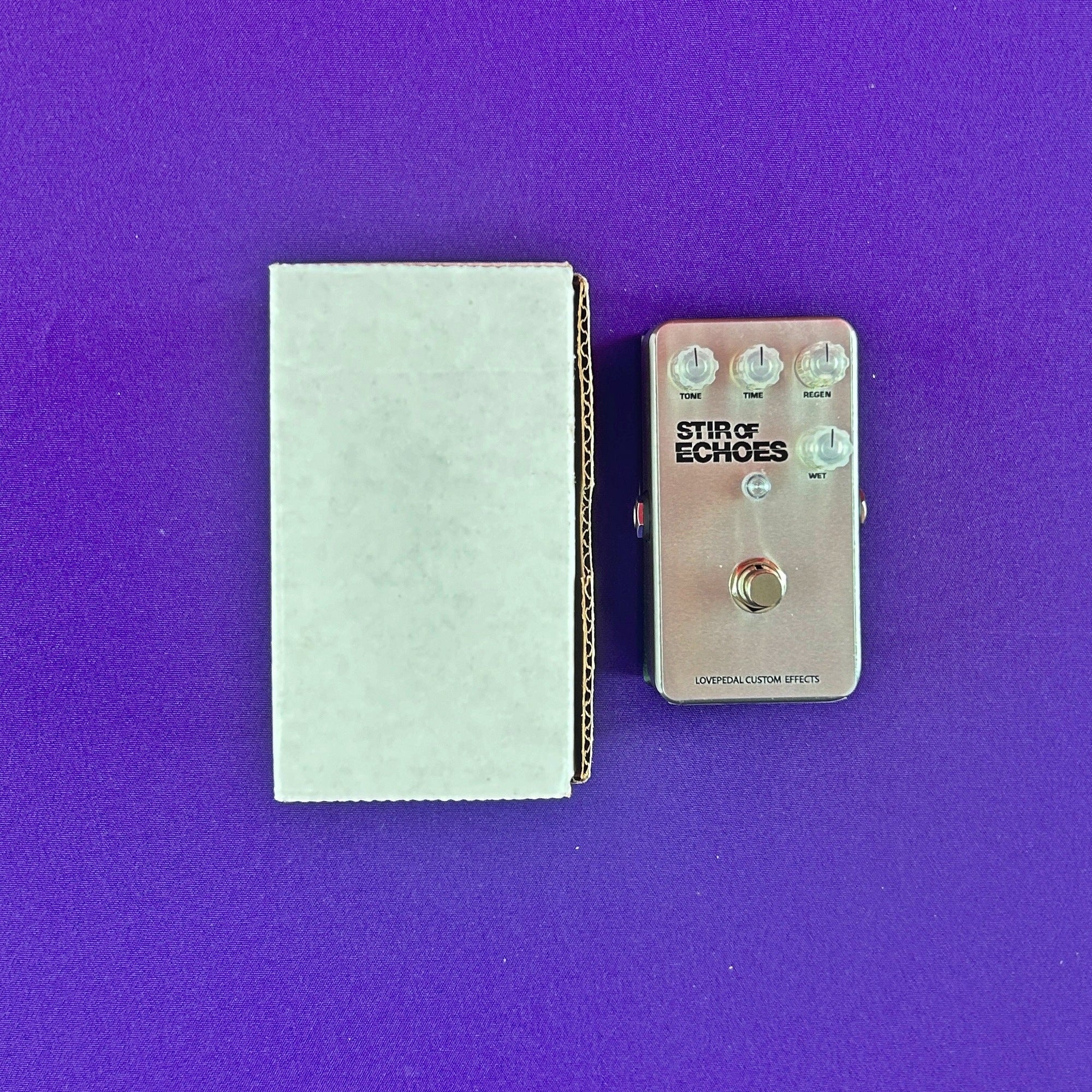 LOVEPEDAL ‘STIR OF ECHOES’ Delay/reverb Lovepedal Stir Of Echoes Analog Delay - Chrome | Reverb