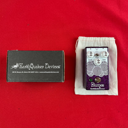 [USED] Earthquaker Devices Blumes Bass Overdrive, Purple Sparkle (Gear Hero Exclusive) (See Description)