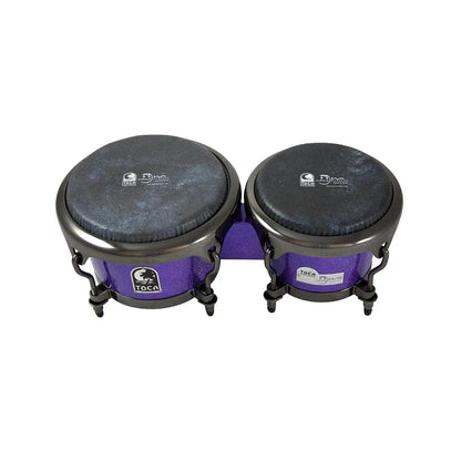 Toca Jimmie Morales Signature Bongo, Purple Sparkle