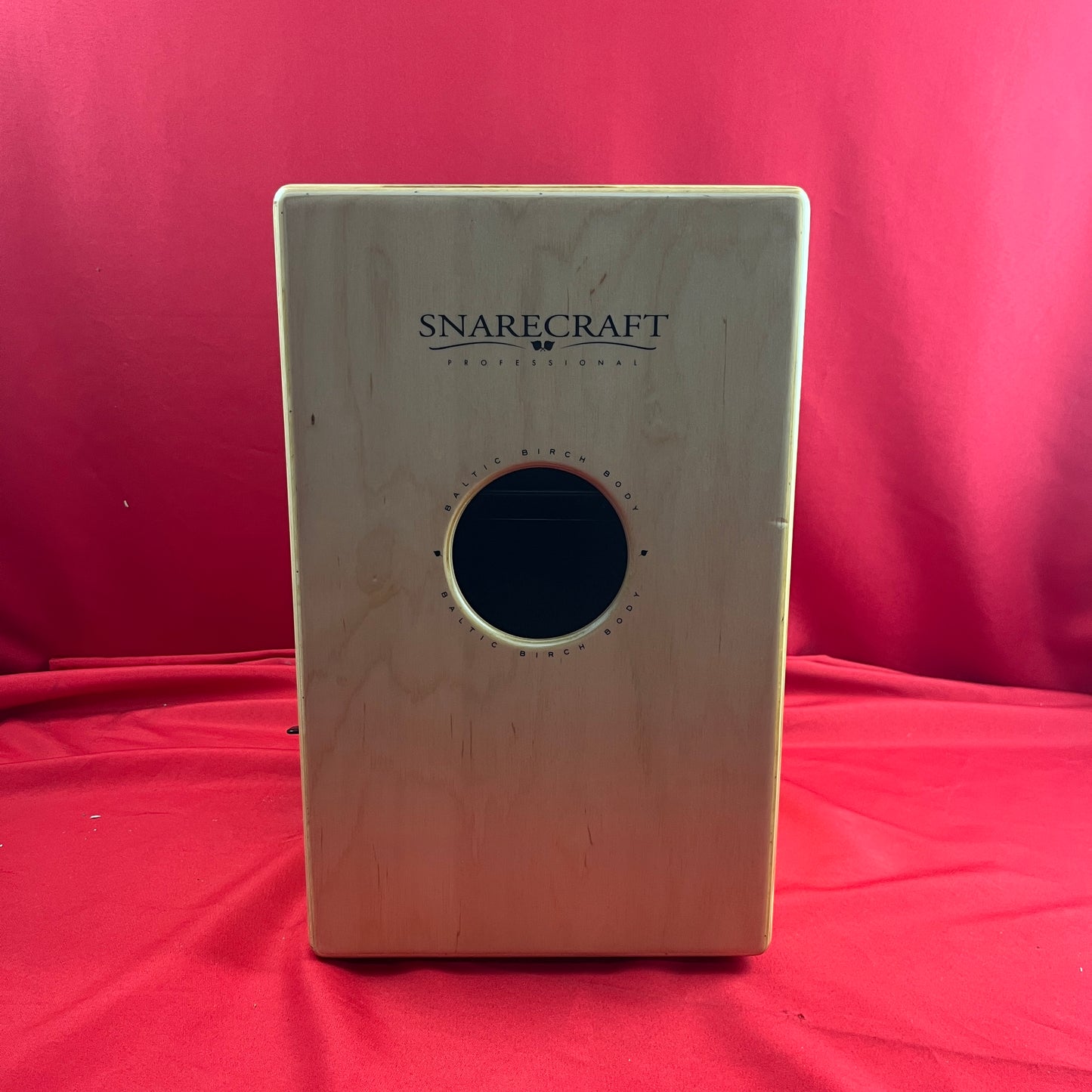 [USED] Meinl Percussion SCP100AWA Snarecraft Professional Series Cajon, American White Ash (See Description)
