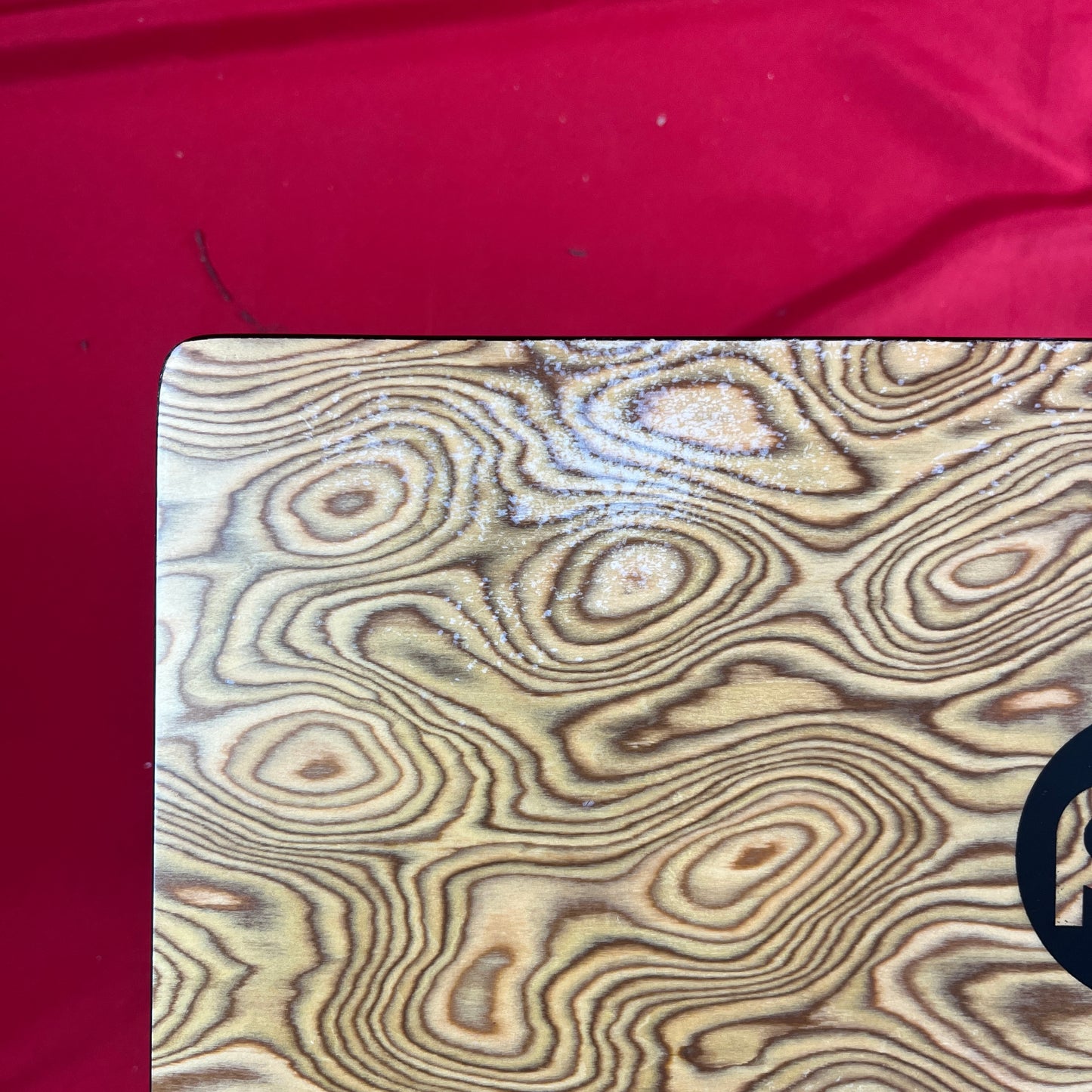 [USED] Meinl Percussion TOPCAJ1MB Slaptop Series Cajon w/Internal Snares, Makah Burl Playing Surface (See Description)