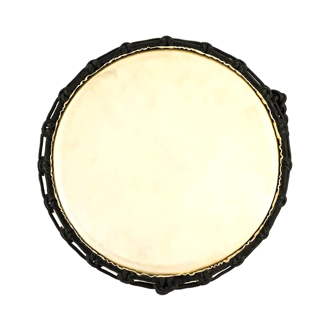 Meinl Percussion HD1J-L Congo Series 12" Rope Tuned Djembe, Dark Brown