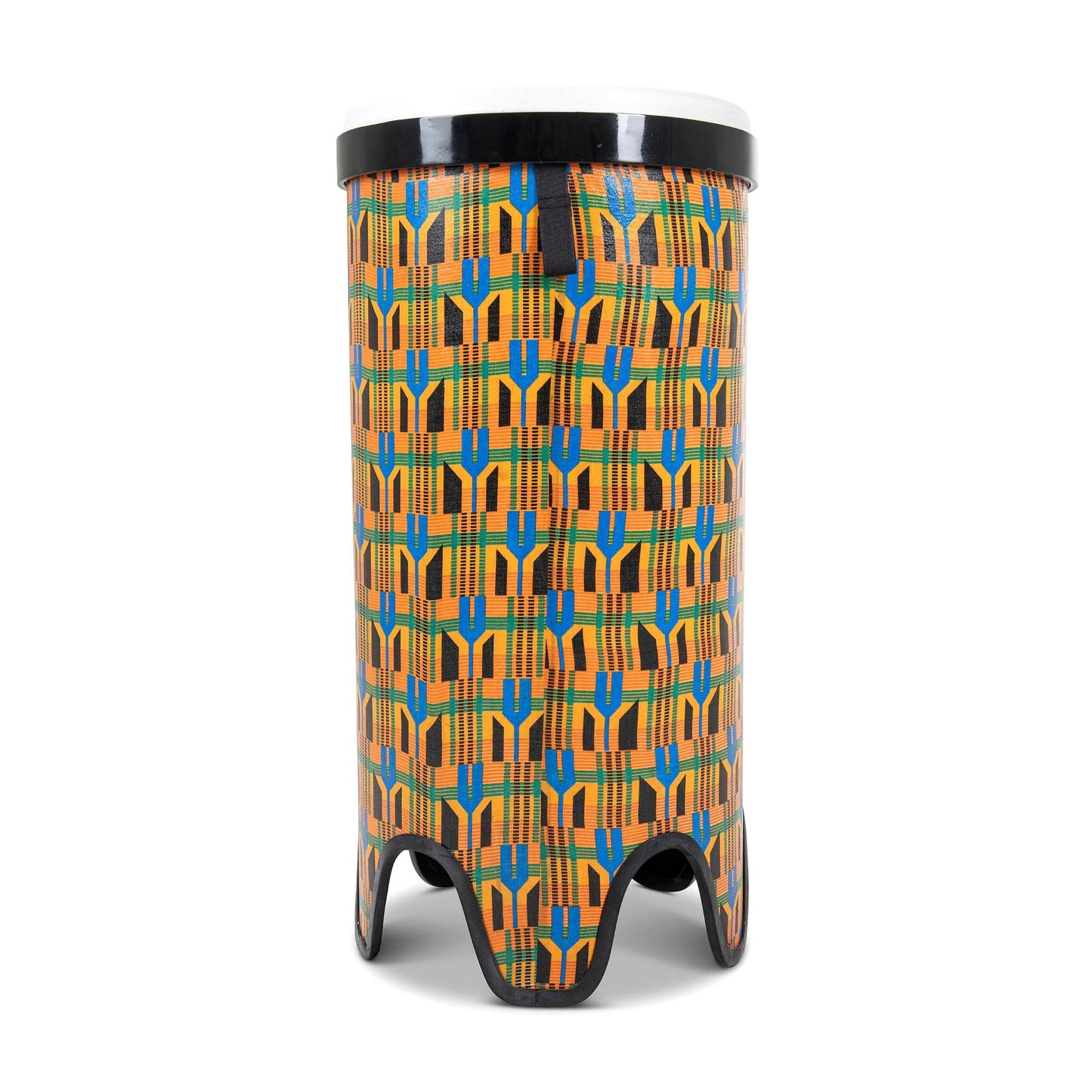 Toca TSSTB-12K-FT Sympatico Tubadora 12" w/Tunable Fiber Head, Kente Cloth