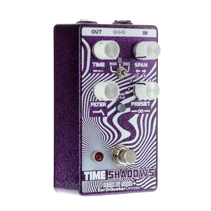 Earthquaker Devices Time Shadows V2 Subharmonic Filtered Delay, Purple Sparkle (Gear Hero Exclusive)