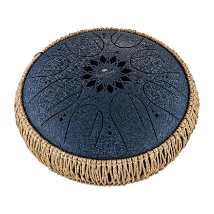 Meinl Sonic Energy MOSTD2NB 10" 8 Note Medium Octave Steel Tongue Drum, C Minor, Navy Blue