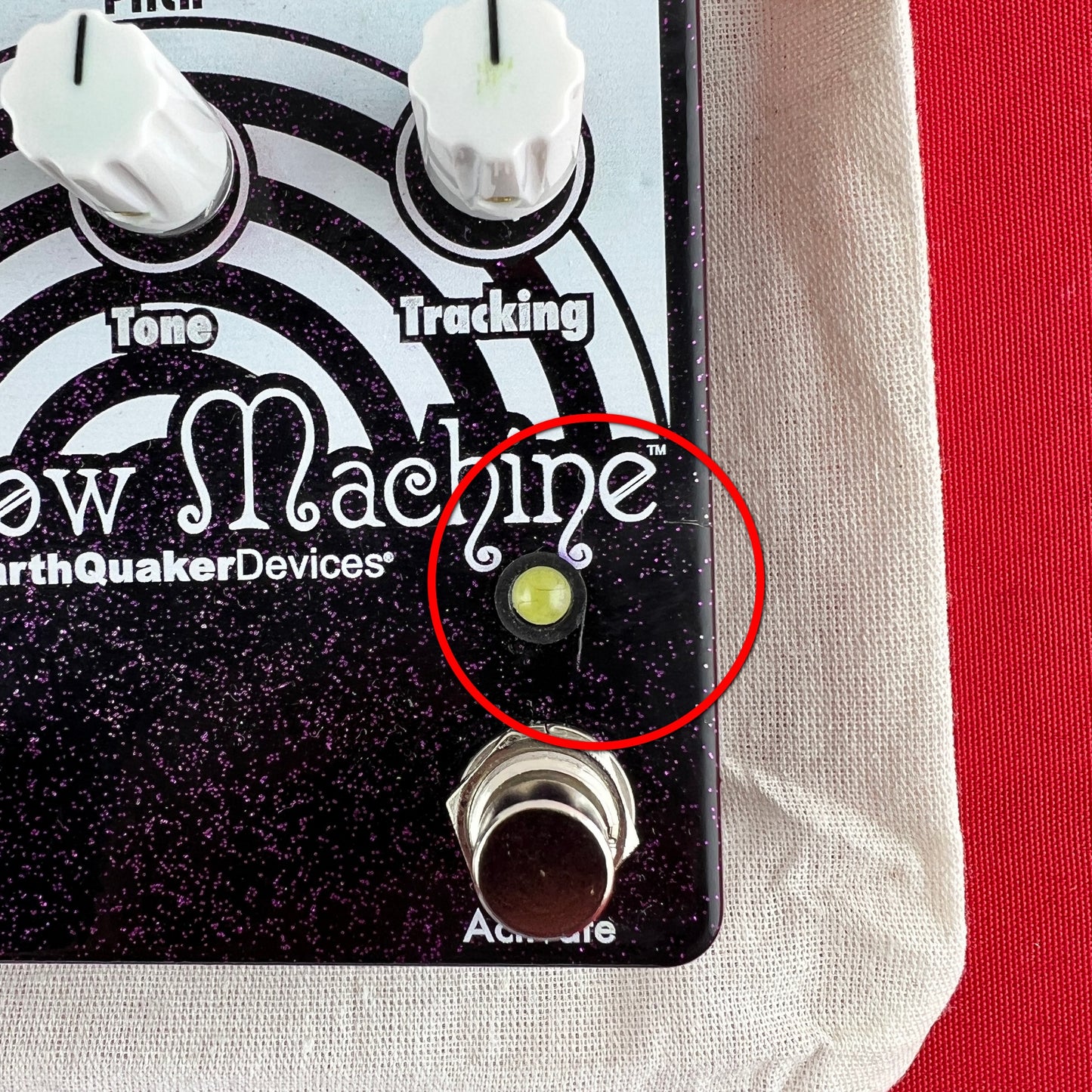 [USED] EarthQuaker Devices Rainbow Machine V2 Polyphonic Pitch Mesmerizer (Gear Hero Exclusive Purple Sparkle) (See Description)