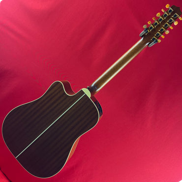 [USED] Takamine P3DC-12 Pro Series 3 Dreadnought Body 12-String Acoustic Electric Guitar with Case, Natural (See Description)