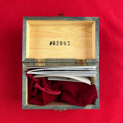 [USED] Chase Bliss Audio Tonal Recall Analog Delay, Red Knob Mod Wooden Box (PEDAL NOT INCLUDED) (See Description)