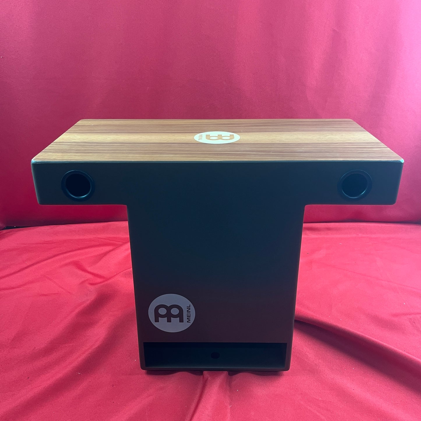 [USED] Meinl Percussion TOPCAJ2WN Slaptop Series Turbo Slaptop Cajon, Walnut (See Description)