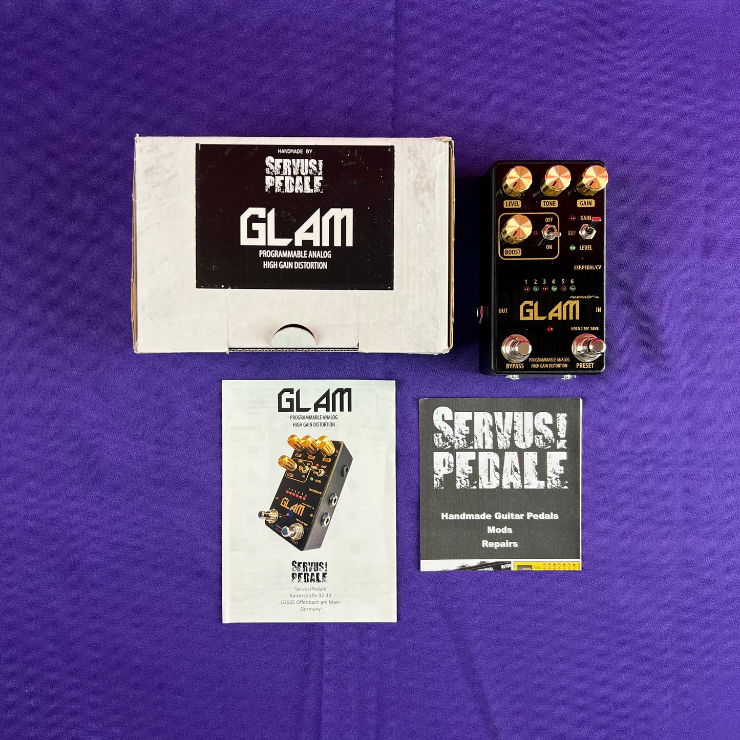 [USED] Servus!Pedale Glam Programmable Distortion