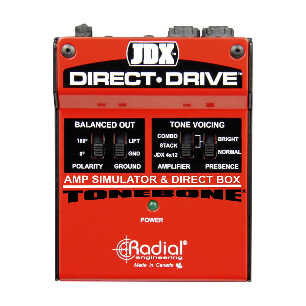 [USED] Radial JDX Direct-Drive Amp Simulator DI (See Description)