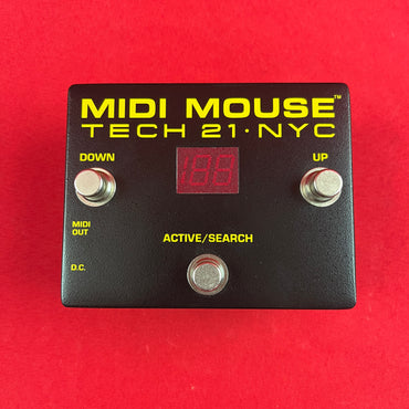 [USED] Tech 21 MM1 MIDI Mouse Battery Operable MIDI Foot Controller