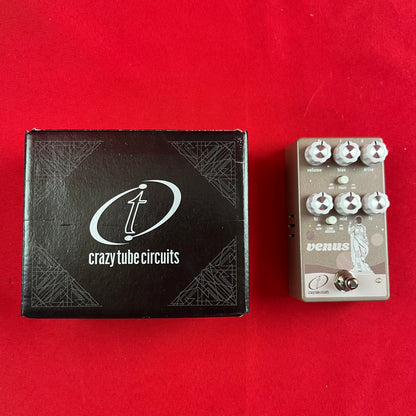[USED] Crazy Tube Circuits Venus Tube Overdrive Pedal (See Description)