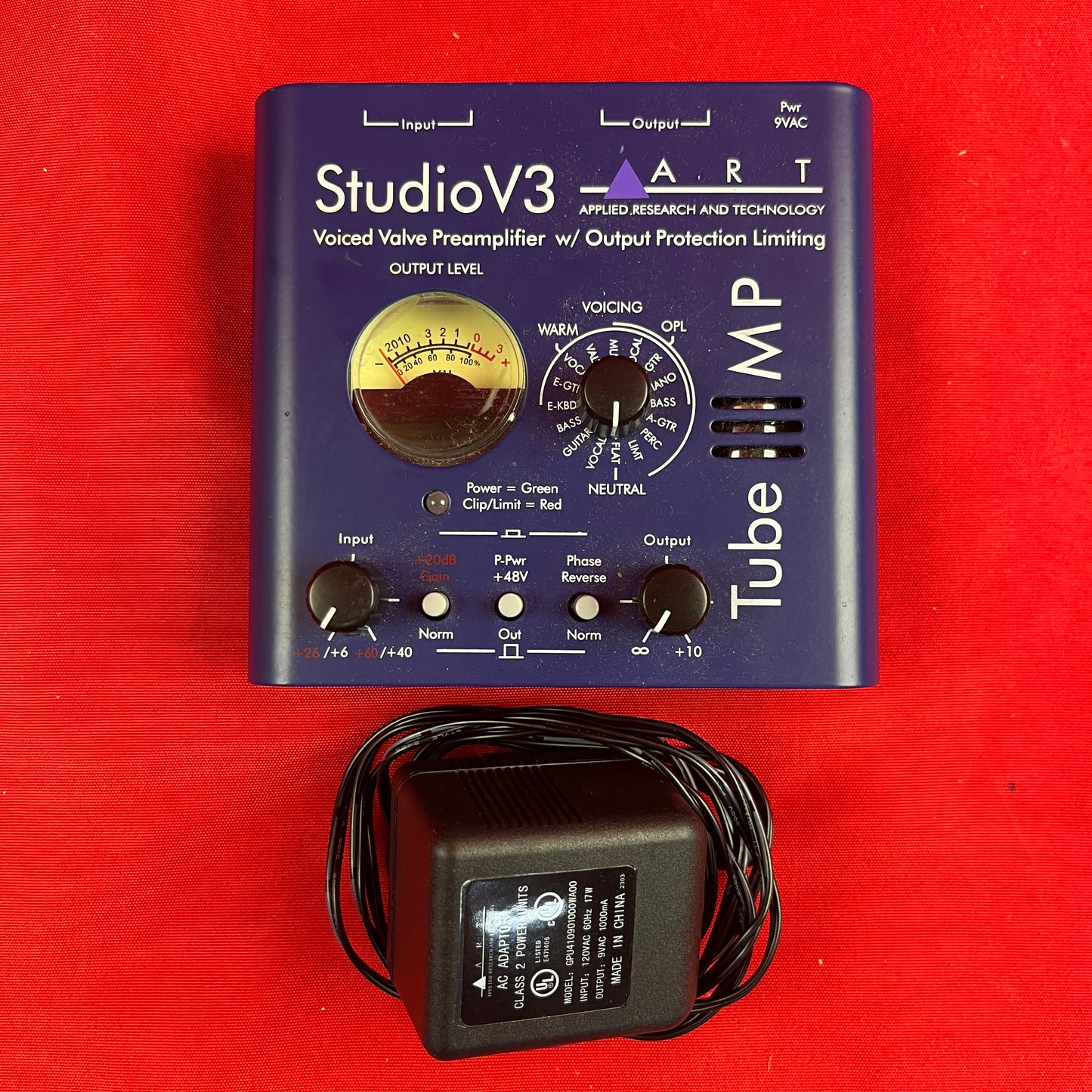 [USED] ART Tube MP Studio V3 Mic Preamp and Limiter with Presets (See Description)