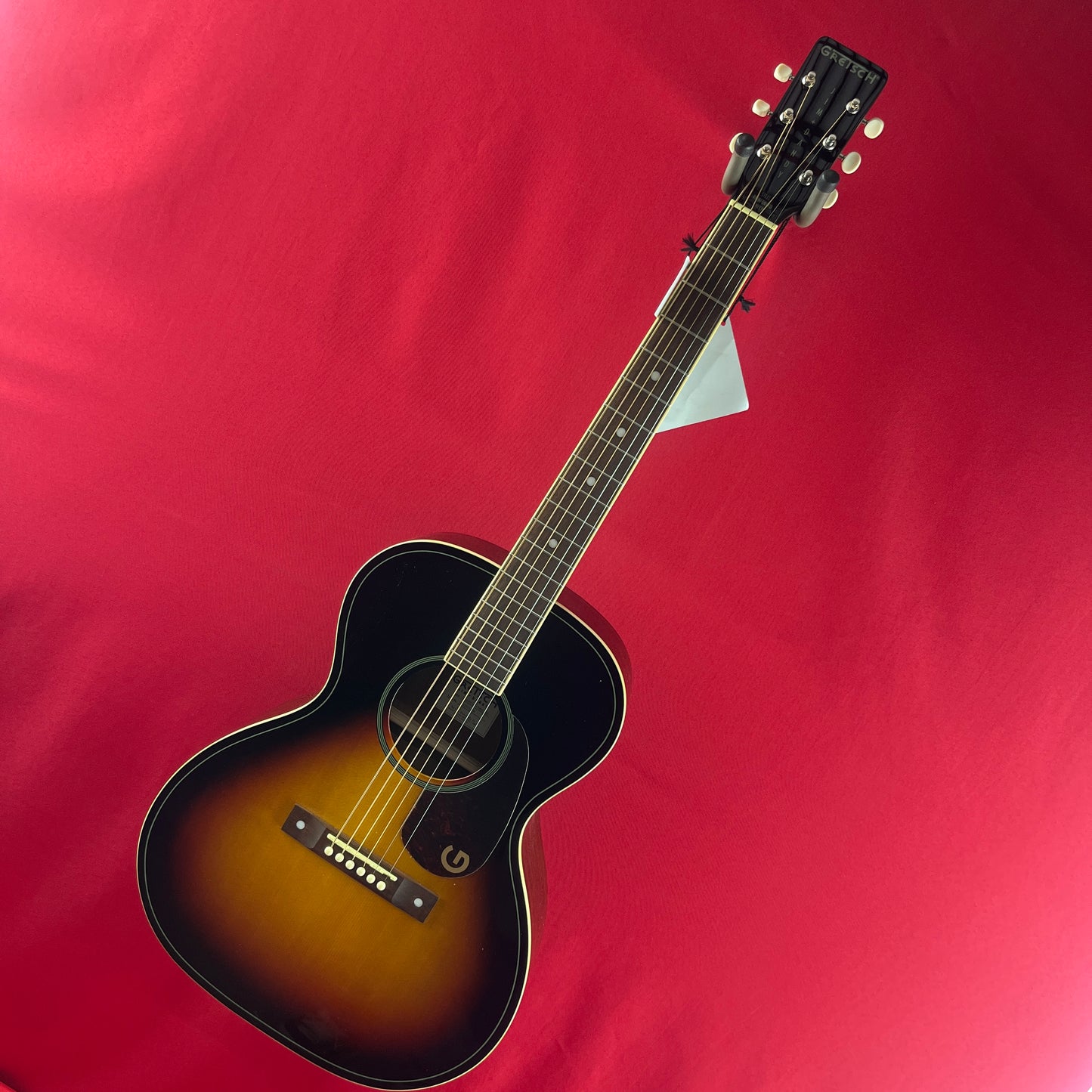 [USED] Gretsch Limited Edition Jim Dandy Concert Solid Top Acoustic Guitar, Heritage Burst (See Description)