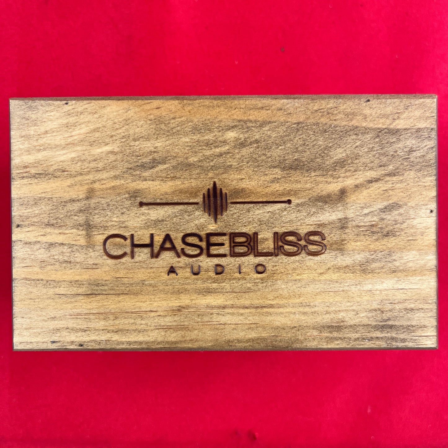 [USED] Chase Bliss Audio Brothers Analog Gainstage Overdrive Wooden Box (PEDAL NOT INCLUDED) (See Description)