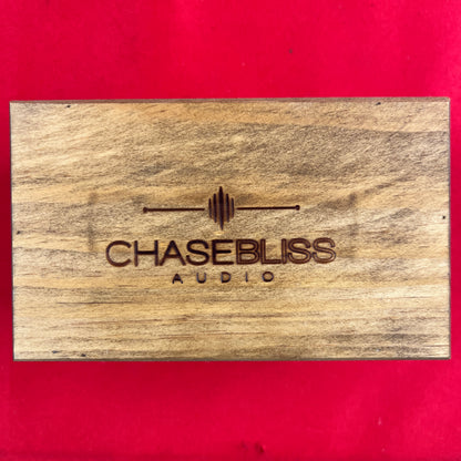 [USED] Chase Bliss Audio Brothers Analog Gainstage Overdrive Wooden Box (PEDAL NOT INCLUDED) (See Description)
