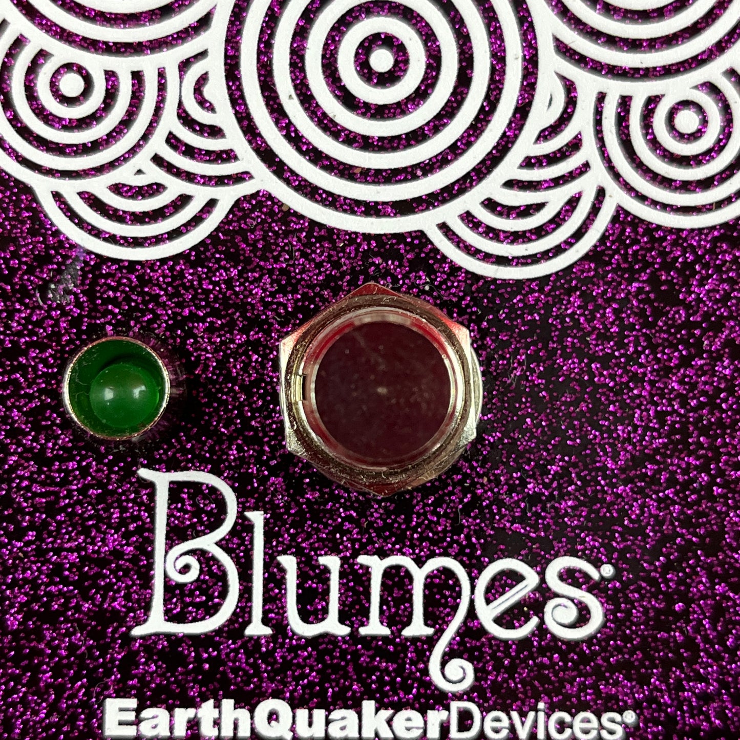 [USED] Earthquaker Devices Blumes Bass Overdrive, Purple Sparkle (Gear Hero Exclusive) (See Description)