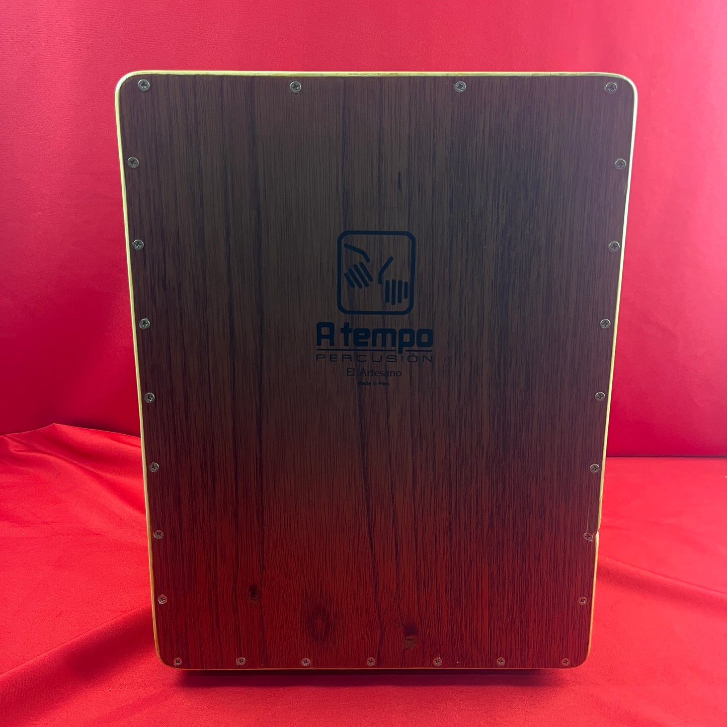 [USED] A Tempo Percussion El Artesano Cajon w/Gig Bag (See Description)